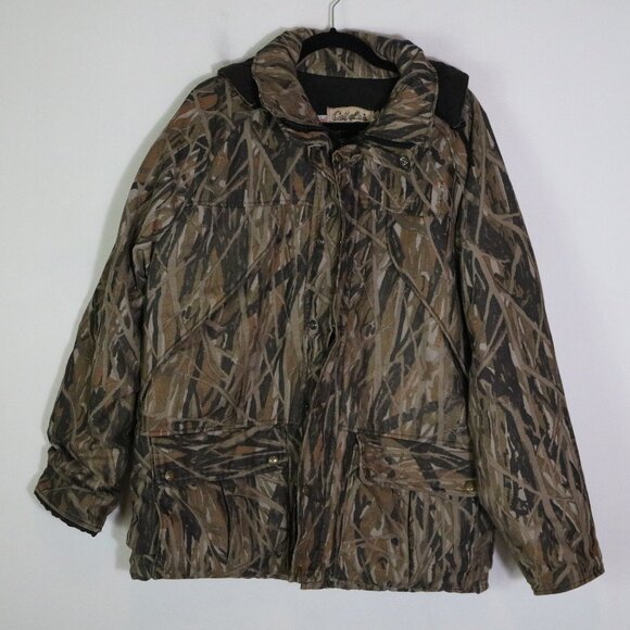 Cabela's Other - Vintage Cabelas USA Camo Hunting Jacket Men Large Whitetail Goretex Heavy Weight